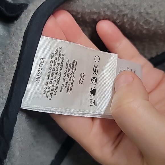 Columbia Men's size Mediun gray and black fleece zip up Bugabointerchange jacket - Picture 9 of 10